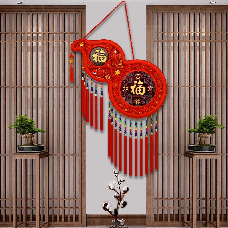 福禄寿福字中国风客厅新年装饰品