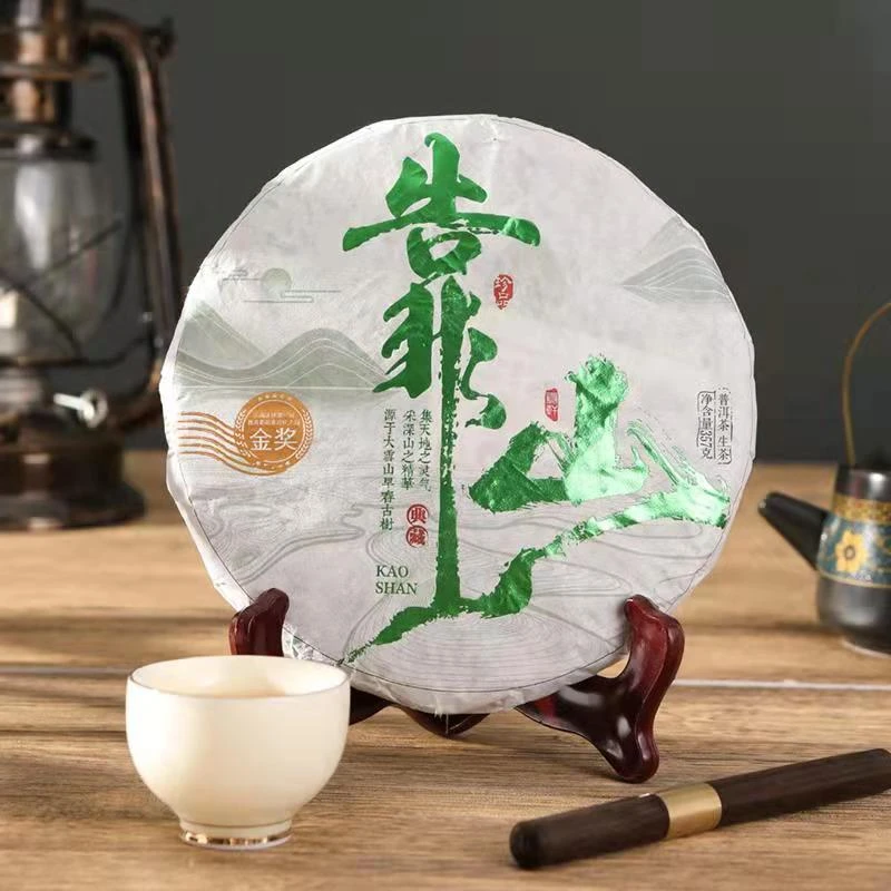 仙醇-靠山 普洱茶生茶饼 357克