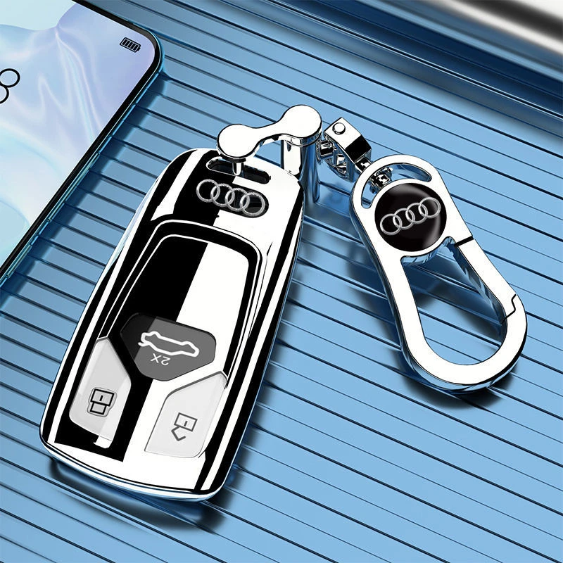 2020款奥迪q5l钥匙套a4专用包A5高档扣a4l汽车装饰壳21男女23款