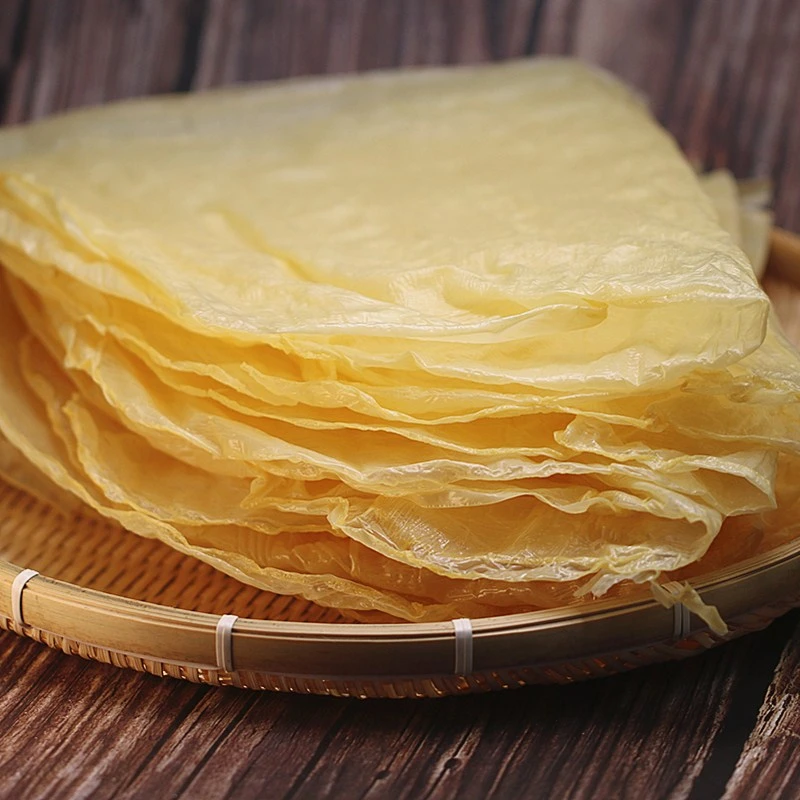 豆腐皮月子豆腐衣农家传统手工干货腐竹油豆皮五香卷春卷量大可批