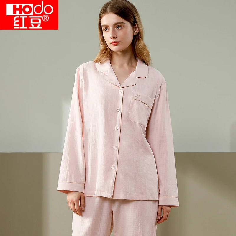【100%棉】纱布月子服春秋薄款翻领女士开衫可外穿家居服JAJ102新