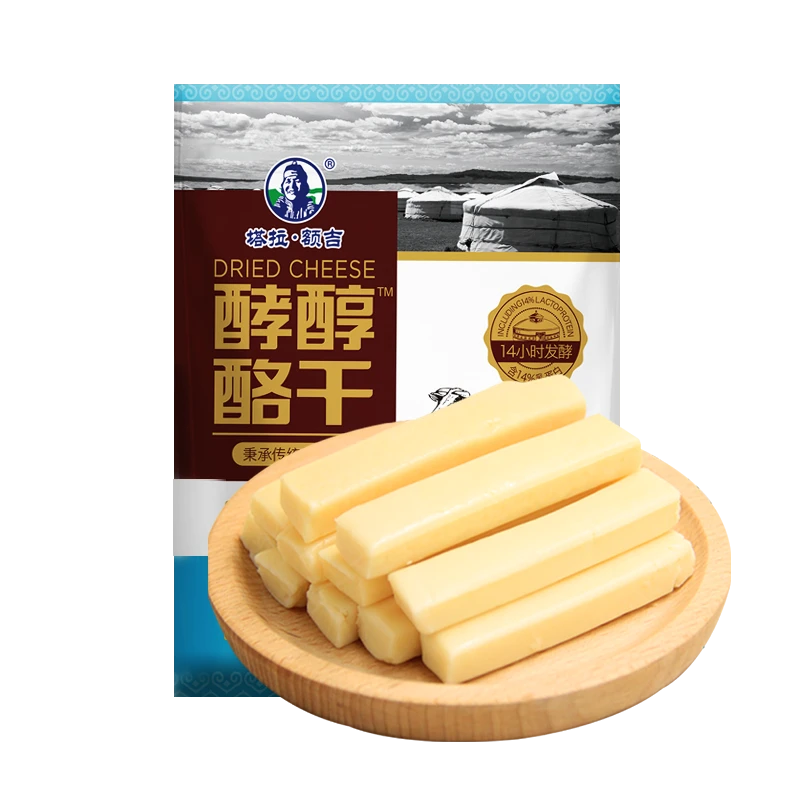 塔拉•额吉（25年8月29日到期）休闲零食奶制品酵醇酪干条150g