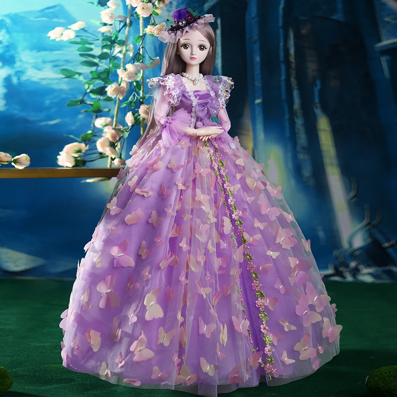 超大号80厘米2023新款伊诺公主芭洋娃娃仿真比过家家女孩玩具珍藏