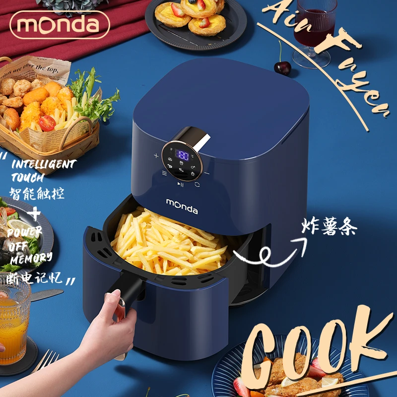 monda蒙达AF-16-YJ空气炸锅机家用新款多功能智能电烤箱炸锅低脂