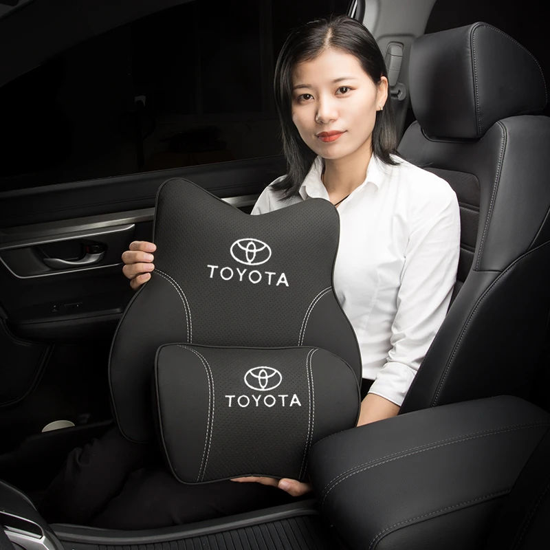 适用于丰田凯美瑞亚洲龙汉兰达雷凌卡罗拉汽车头枕护颈枕靠枕腰靠