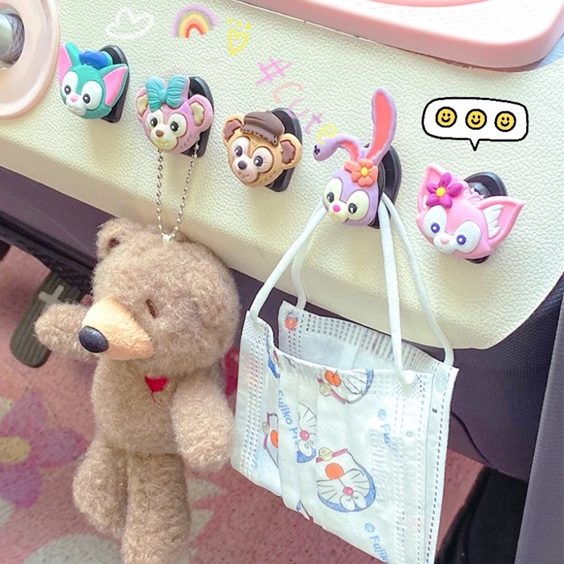五菱宏光mini马卡龙内饰车载小挂钩车内装饰用品大全卡通汽车挂勾