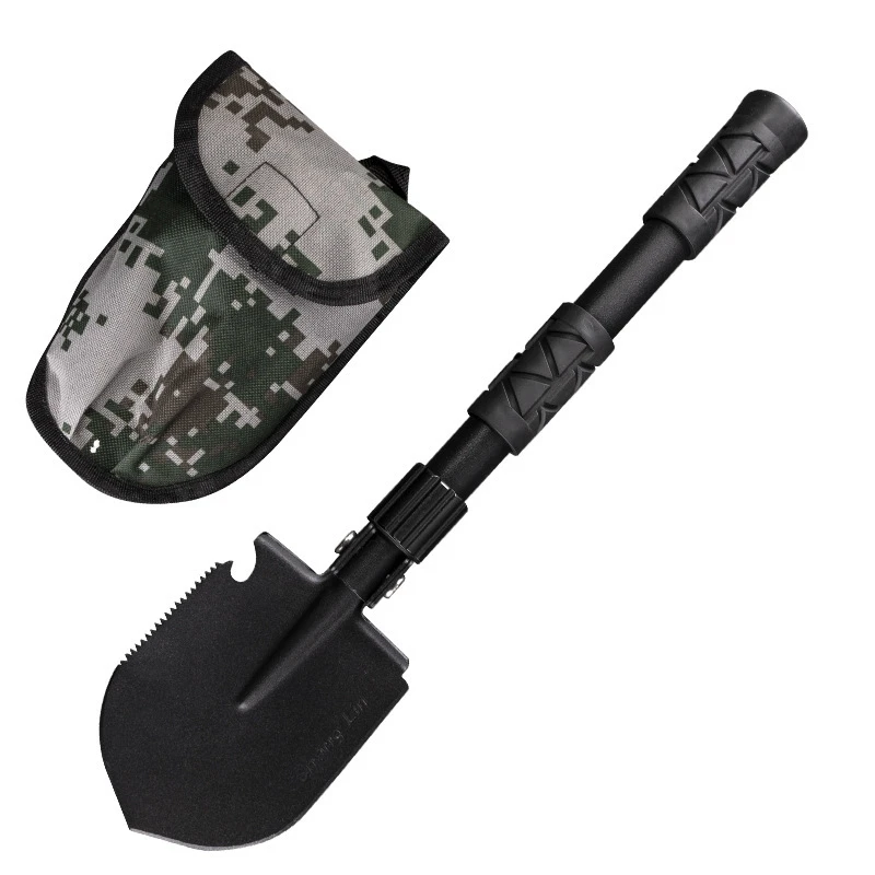 迷你工兵铲 多功能折叠户外锹 便携手铲 野营钓鱼用品 铁锹