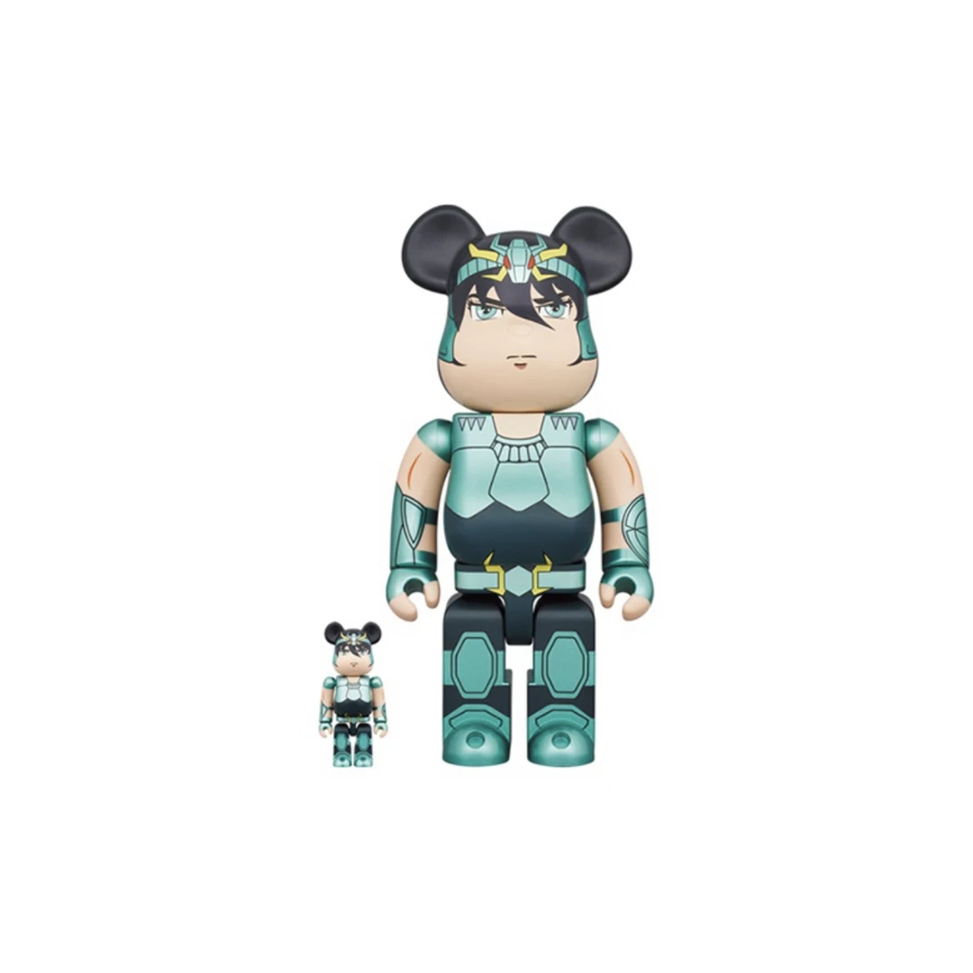 Bearbrick 积木熊 圣斗士星矢 紫龙 400%+100%