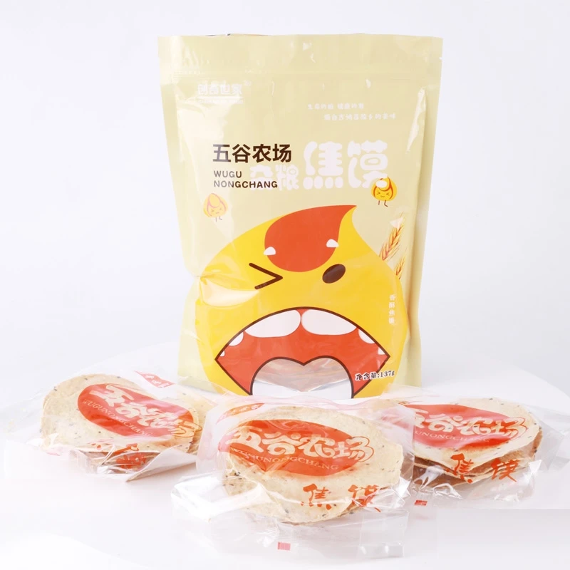 河南特产周口创奇世家五谷杂粮焦馍包邮一包137g香酥金黄新鲜飘香