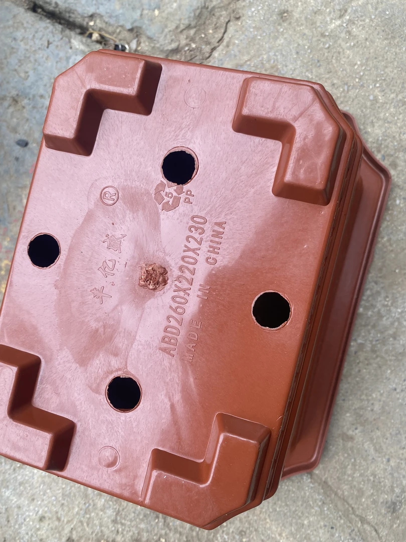 塑料方形高盆，abd260*220*230，花盆阳台复古仿陶瓷