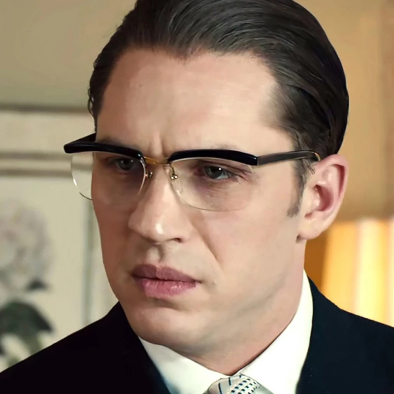 汤姆哈迪同款眼镜男防辐射变色可配近视散光潮平光眼睛镜框护眼女