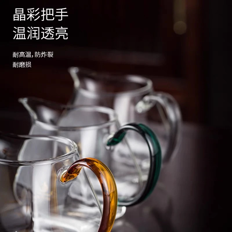 鑫凤祥玻璃把手公杯