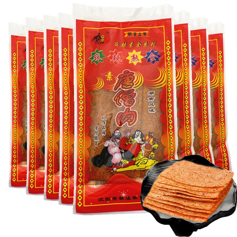 唐僧肉素肉辣片辣条儿时怀旧大辣片135g素食
