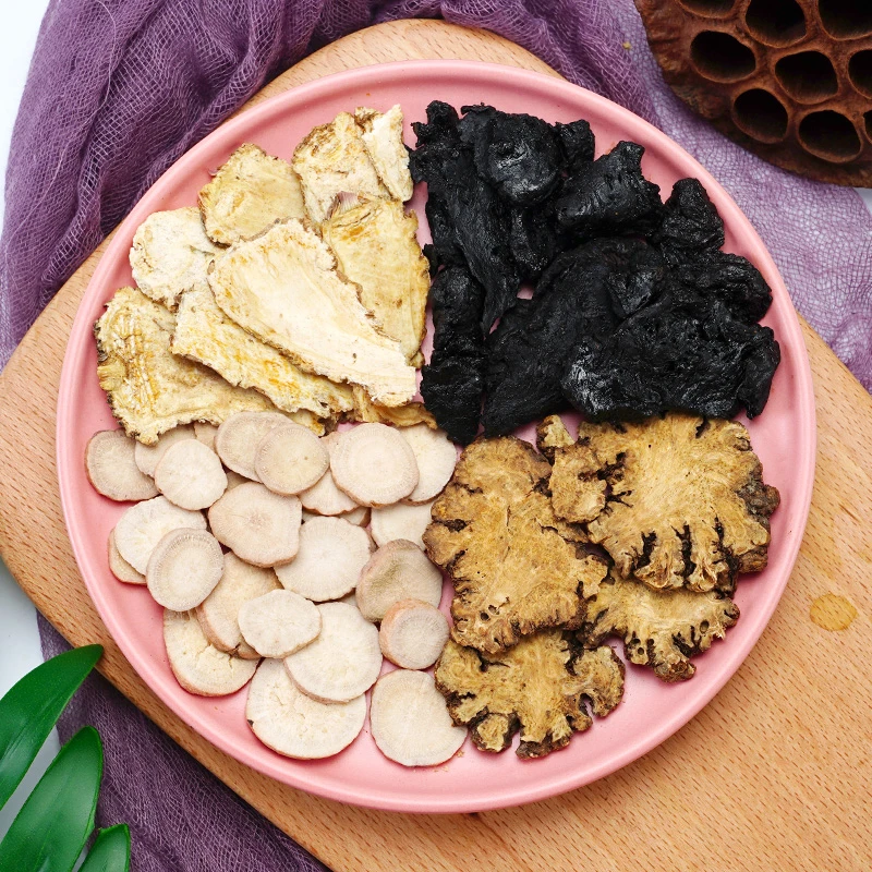 四物汤女人汤原料当归熟地黄白芍川芎经典四物汤组合煮水喝