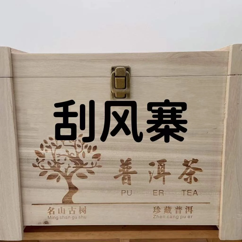 云南普洱茶生茶2023年刮风寨高杆200克