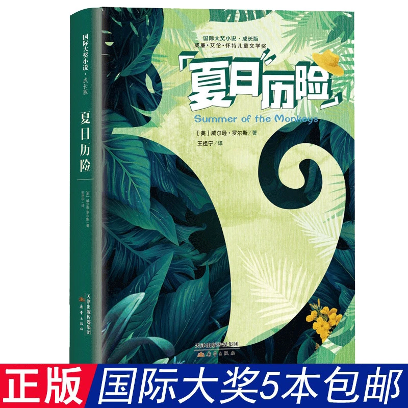 夏日历险 国际大奖小说成长版 三四五年级老师推荐阅读书 小学生