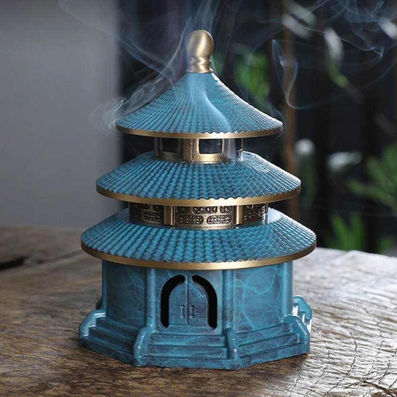 轶香轶缘  【祈年殿】铜天坛香炉香道天然净化熏香
