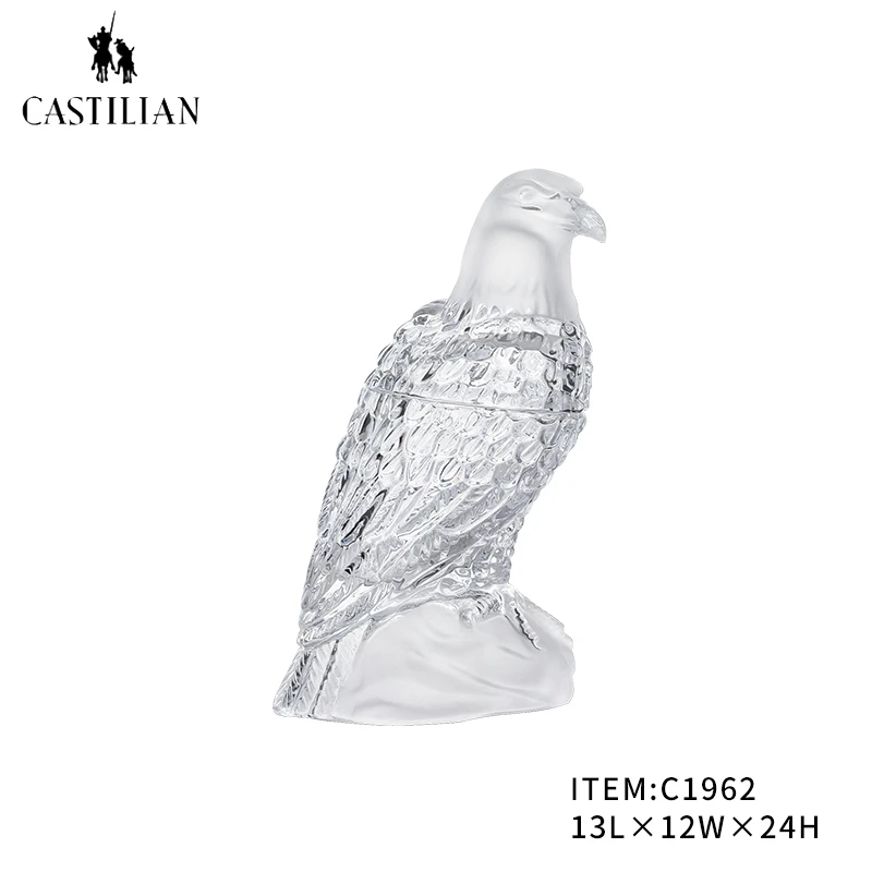 castilian/卡斯特兰欧洲进口水晶欧式法式风格水晶和平鸽饰品摆件