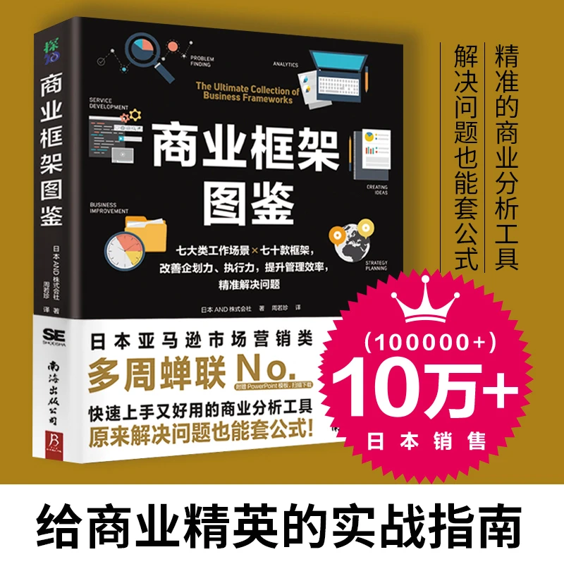 【书中缘】【解决问题工具书】商业框架图鉴 解决问题也能套公式