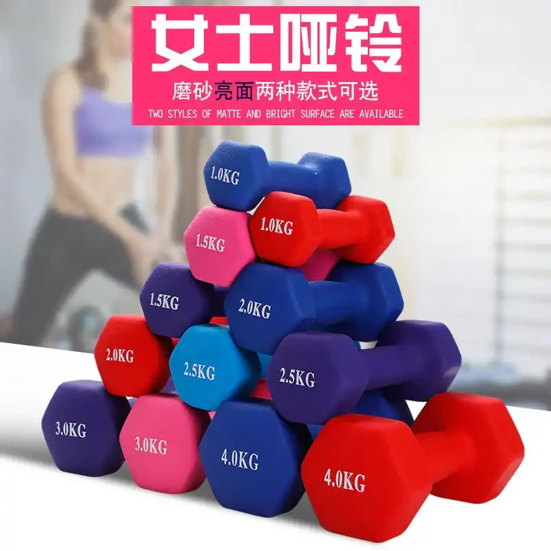 【爱喜健身】哑铃健身家用器材小哑铃男女通用练臂肌瘦手臂女士