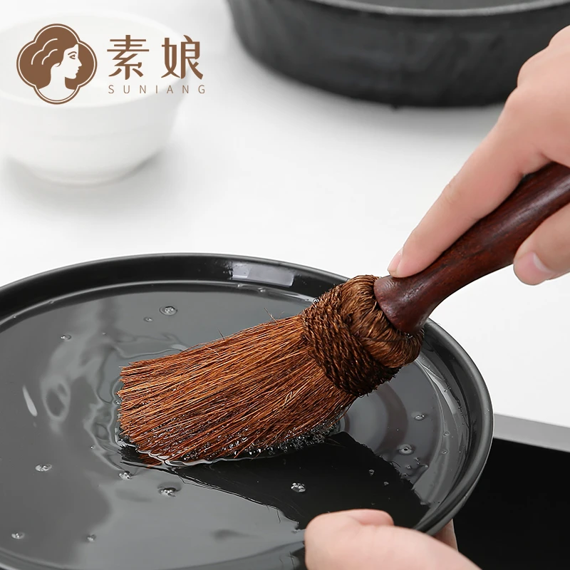 素娘椰棕锅刷正宗 不粘油洗锅刷子刷锅神器厨房洗碗碟刷炊帚老式