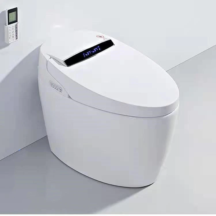 威凯龙半智能马桶全自动烘洗大排量冲水坐便器语音即热虹吸式缓降