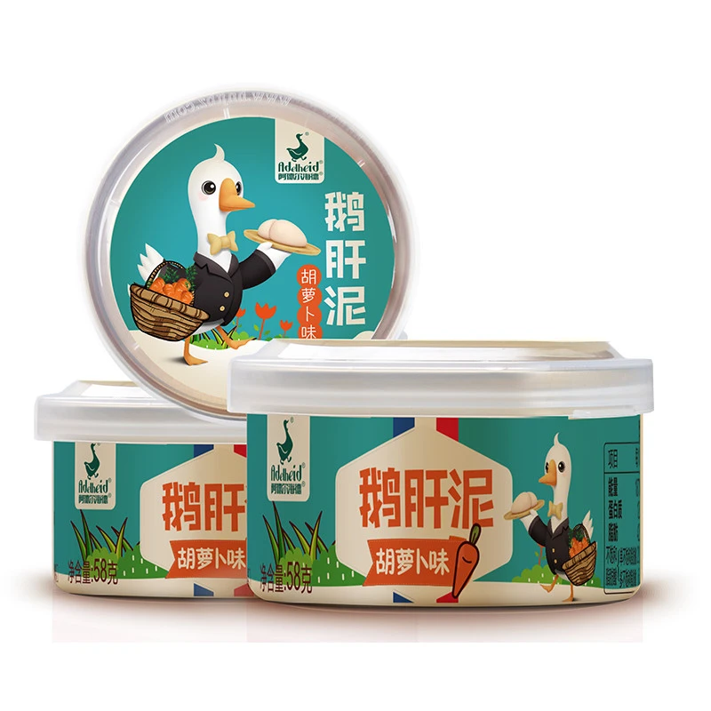 Adelheid58g鹅肝泥法式鹅肝泥肉泥调味品罐头