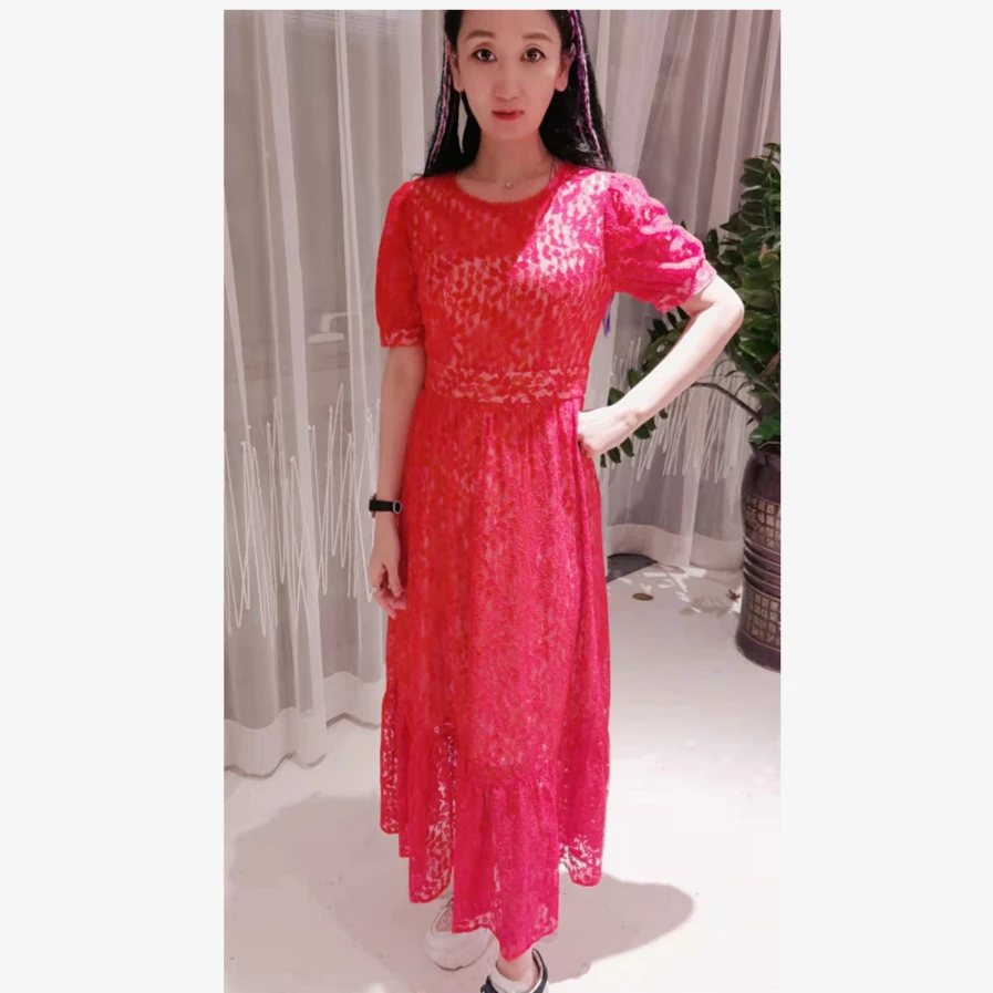 2021新款蕾丝连衣裙M12D134