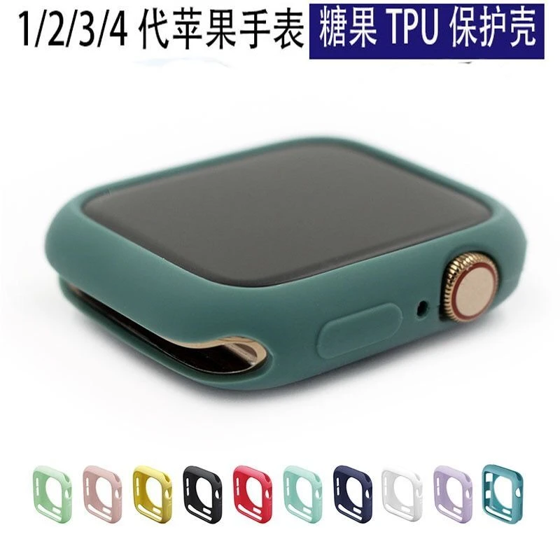 适用Applewatch保护套苹果38404244mm手表壳iwatch1234567代通用