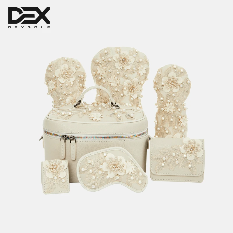 DEXGOLF高尔夫限量版配件套装木杆套铁杆套收纳包测距仪包钱夹