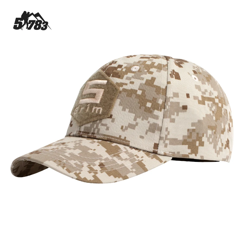 51783 户外风雷帽男女运动鸭舌帽可调节遮阳帽迷彩帽百搭棒球帽