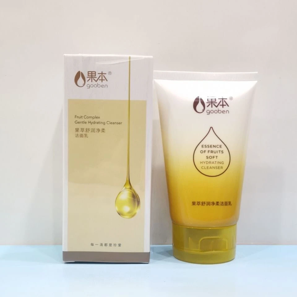 果萃舒润净柔洁面乳100g