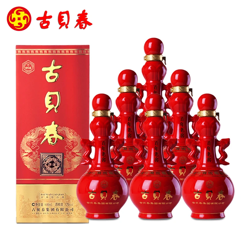 古贝春浓香型白酒 | 52度古法发酵（大百年）老窖 | 52度600ml