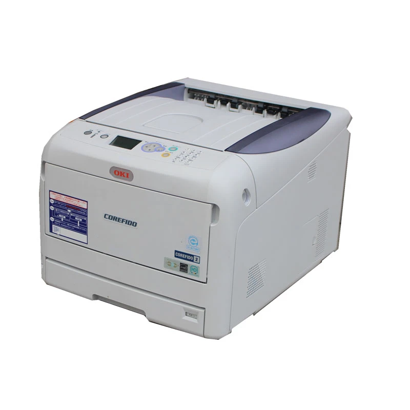 OKI C811 C831 C841彩色不干胶标签名片铜版纸厚纸激光打印机