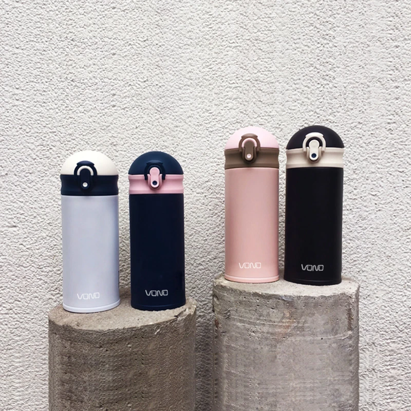 利快Vono 02小团圆保温杯 精致便携多彩弹盖设计活动专属