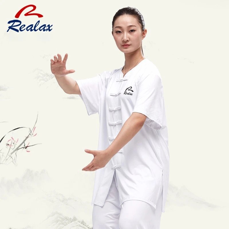 运丰太极凌云系列牛奶丝太极拳服中国风短袖练功服训练太极服