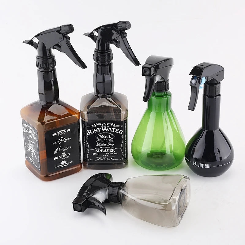 喷壶美发专用气压式小号高压小喷壶细雾喷水壶消毒理发店用品大全