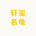 轩玺名龟