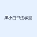 黑小白书法学堂