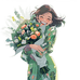 向晚鲜花