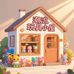 潮流玩具小屋屋