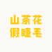 山茶花假睫毛