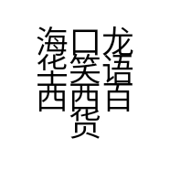 海口龙华笑语西西百货商行的小店个体店