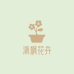 清枫花卉拍盆景