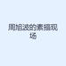周旭波的素描现场