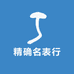 精确名表行