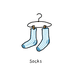 一亩袜田Socks