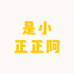 是小正正阿