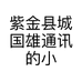紫金县城国雄通讯的小店