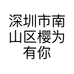 深圳市南山区樱为有你服装设计工作室个体店